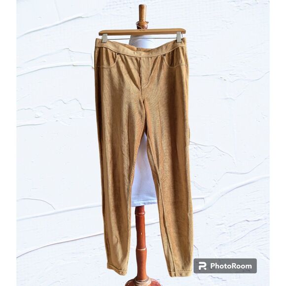 NWTHUE Studio corduroy mid-rise leggings/pantSz M 8-10